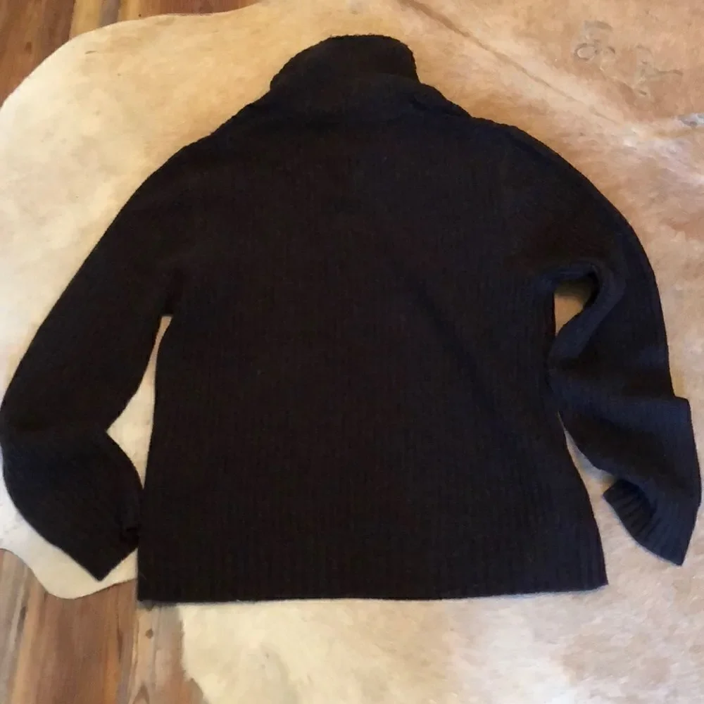 COPY - 🎅🎁 Lanai Cashmere/Wool Dark Brown Sweater
